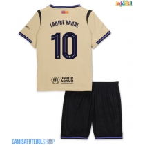 Camisa de time de futebol Barcelona Lamine Yamal #10 Replicas 2º Equipamento Infantil 2025-26 Manga Curta (+ Calças curtas)